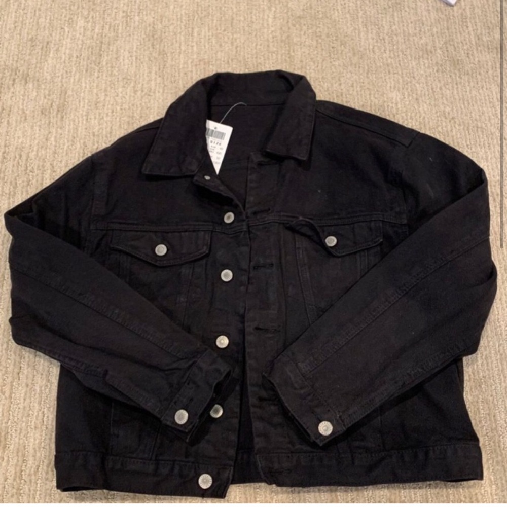 Brandy Melville Black Jean Jacket
